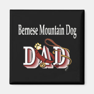 bernese mountain dog dad Magnet