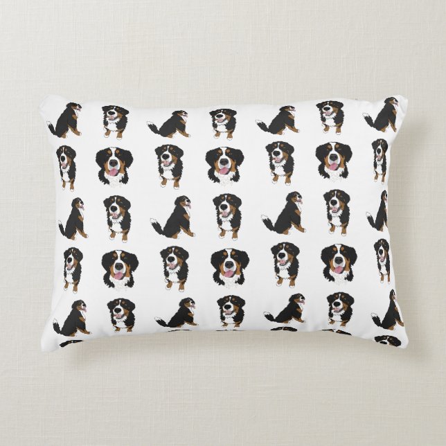 Bernese Mountain Dog  Decorative Cushion (Front)