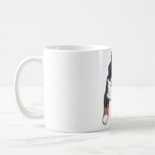Bernese mountain dog Delight � Cute Animal Art Coffee Mug