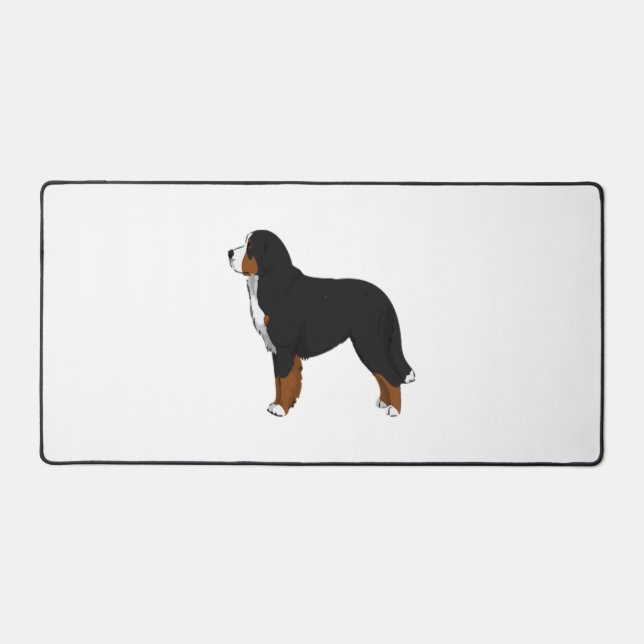 Bernese Mountain Dog  Desk Mat (Front)