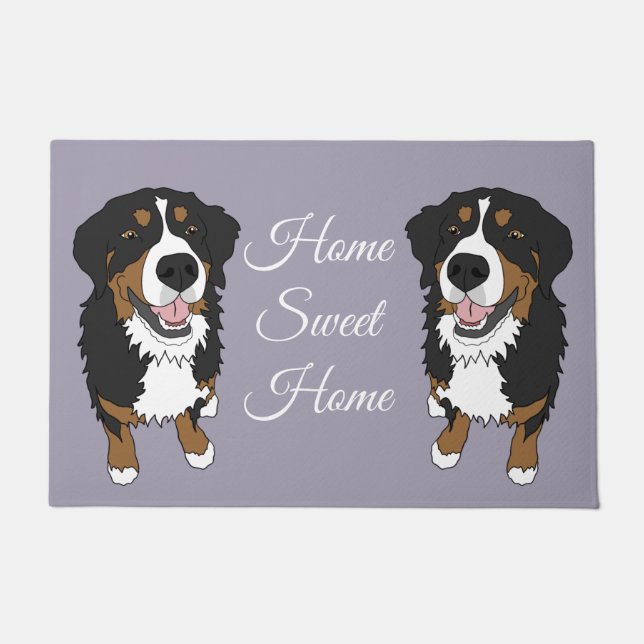 Bernese Mountain Dog  Doormat (Front)