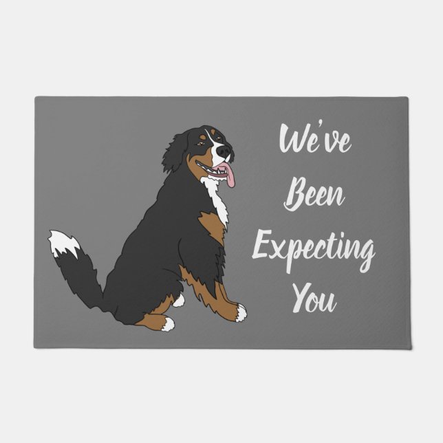 Bernese Mountain Dog  Doormat (Front)