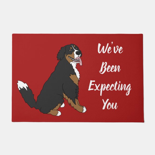 Bernese Mountain Dog   Doormat (Front)