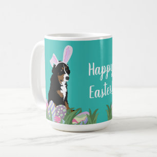 Bernese Mountain Dog Easter Coffee Mug
