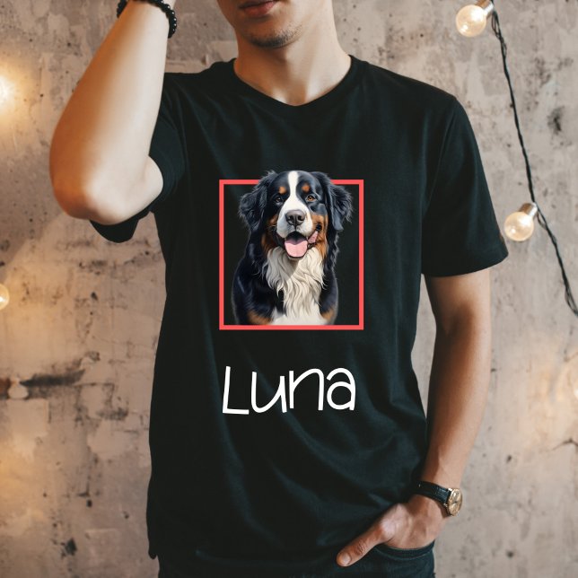  Bernese Mountain Dog Female Face with Name TShirt T-Shirt (Creator Uploaded)