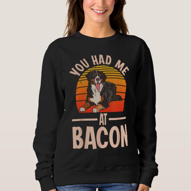Bernese Mountain Dog   For Men & Women Sweatshirt (Front)
