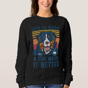 Bernese Mountain Dog  Funny Dog Dad Mum Men Women Sweatshirt