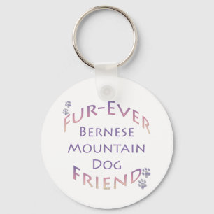 Bernese Mountain Dog Furever Key Ring