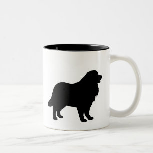 Bernese Mountain Dog Gear Two-Tone Coffee Mug