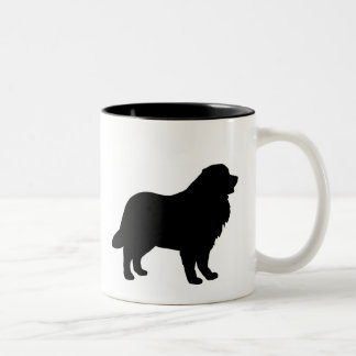 Bernese Mountain Dog Gear Two-Tone Coffee Mug