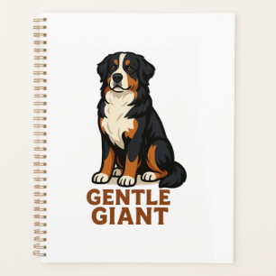 Bernese Mountain Dog Gentle Giant. Planner