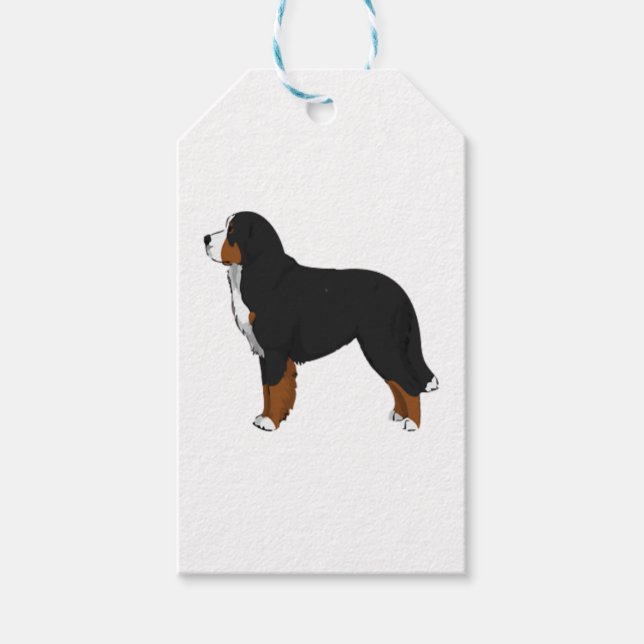 Bernese Mountain Dog  Gift Tags (Front)