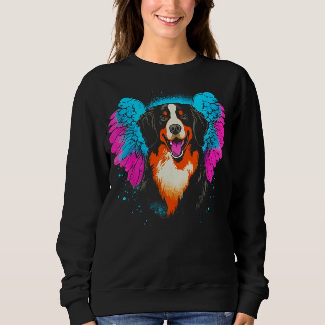 Bernese Mountain Dog Heaven Sweatshirt (Front)
