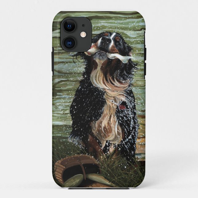Bernese Mountain Dog iphone 5 case (Back)
