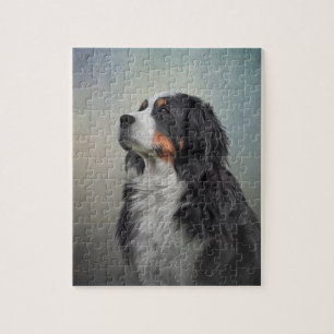 Bernese Mountain Dog Jigsaw Puzzle