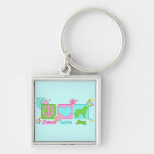 Bernese Mountain Dog Key Ring