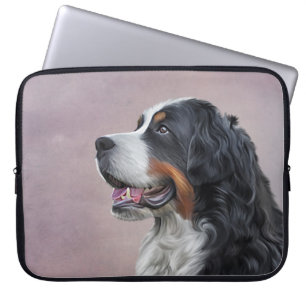 Bernese Mountain Dog Laptop Sleeve