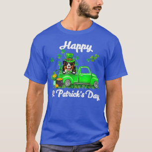 Bernese Mountain Dog Lucky Charm St Patrick's Day T-Shirt