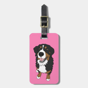Bernese Mountain Dog Luggage Tag