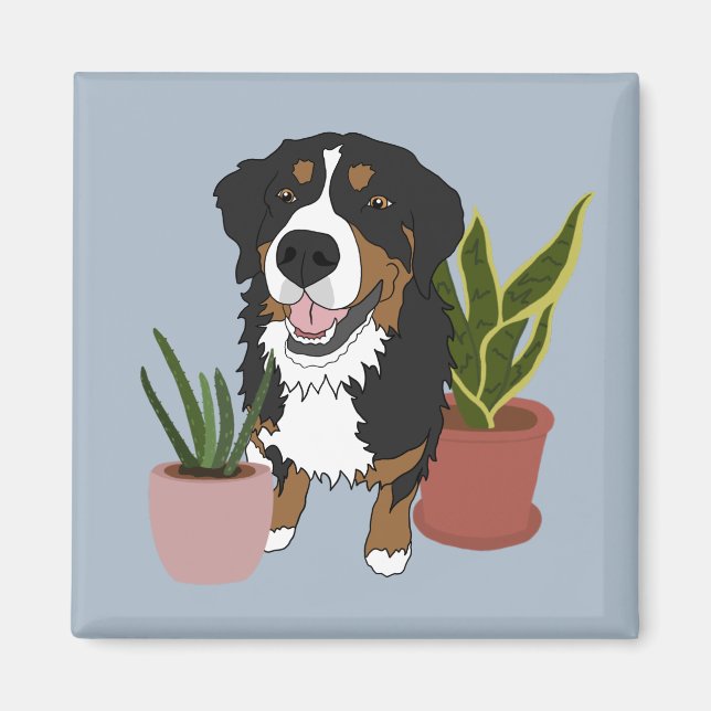 Bernese Mountain Dog  Magnet (Front)