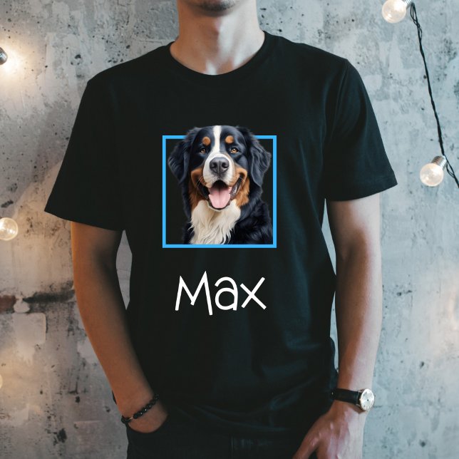  Bernese Mountain Dog Male Face with Name T-Shirt T-Shirt (Creator Uploaded)