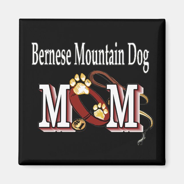 Bernese Mountain Dog MOM Magnet (Front)