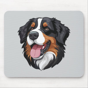 Bernese Mountain Dog Mouse Pad