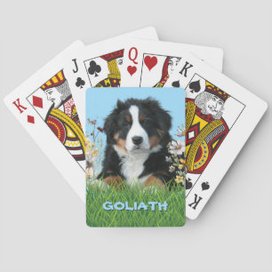 Bernese Mountain Dog Name Playing Cards