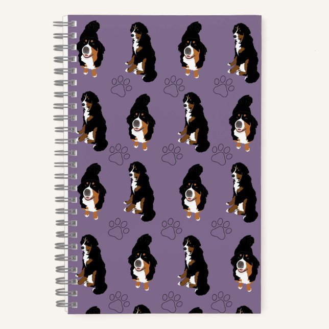 Bernese Mountain Dog Notebook (Front)