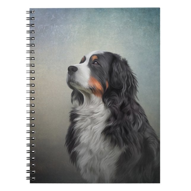 Bernese Mountain Dog Notebook (Front)