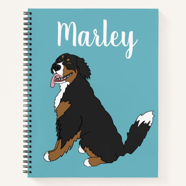 Bernese Mountain Dog   Notebook (Front)