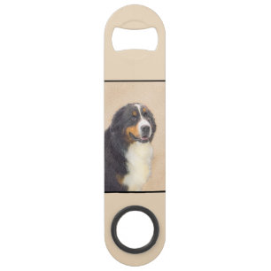 Bernese Mountain Dog Painting - Original Dog Art
