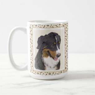 Bernese Mountain Dog Painting - Original Dog Art Coffee Mug