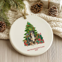 Bernese Mountain Dog Personalised Christmas