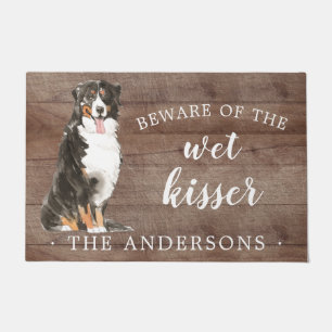 Bernese Mountain Dog Personalised Door Mat