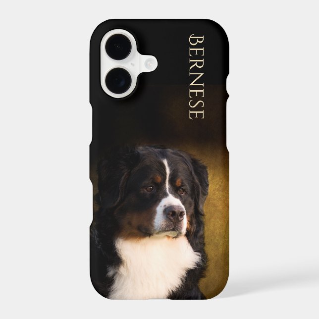 Bernese Mountain Dog Phone Case (Back)