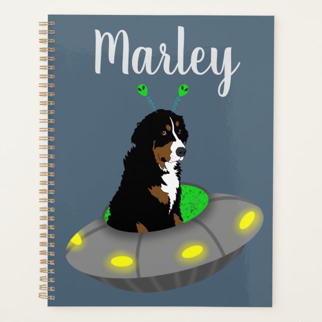 Bernese Mountain Dog Planner (Front)