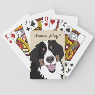 Bernese Mountain Dog Playing Cards