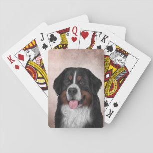 Bernese Mountain Dog Playing Cards