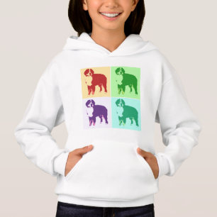 Bernese Mountain Dog Pop Art
