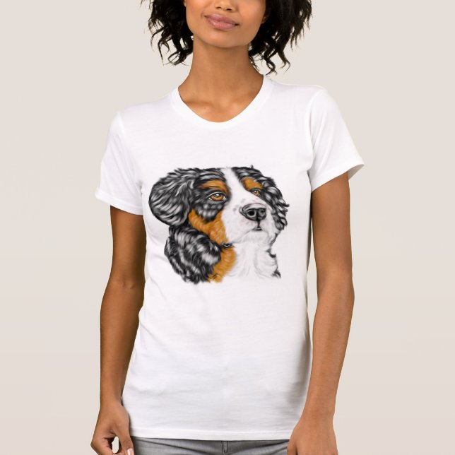 Bernese Mountain Dog Pup T-Shirt (Front)
