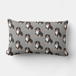 Bernese Mountain Dog Puppy Throw Pillow