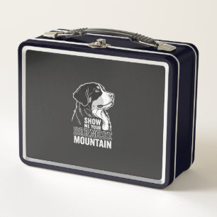 Bernese Mountain Dog Show Me Your Metal Lunch Box