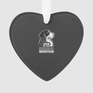 Bernese Mountain Dog Show Me Your Ornament