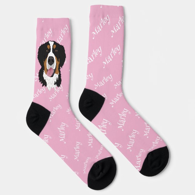 Bernese Mountain Dog  Socks (Right)