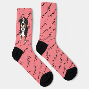 Bernese Mountain Dog Socks