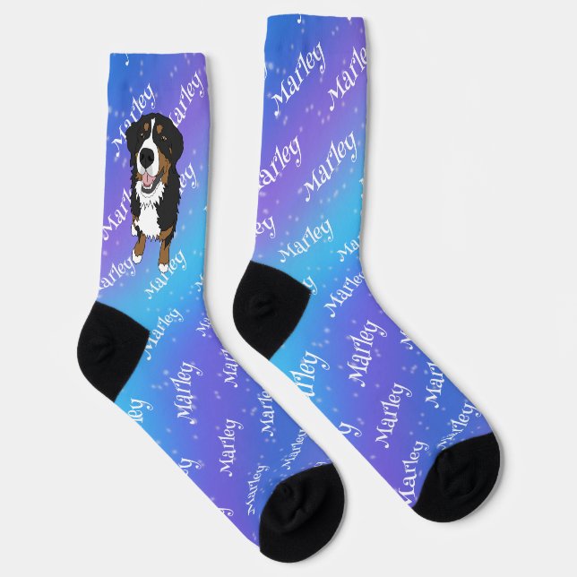 Bernese Mountain Dog  Socks (Right)