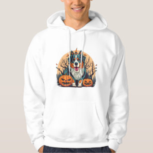 Bernese Mountain Dog Spooky Halloween Hoodie