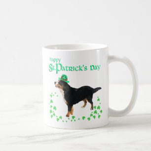 Bernese Mountain Dog St. Patrick's Day Coffee Mug