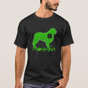 Bernese Mountain Dog St. Patrick's Day Cute Shamro T-Shirt